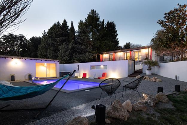 Mise En Scene Bed & Breakfast Aumelas Luaran gambar