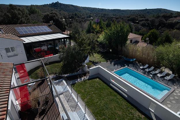 Mise En Scene Bed & Breakfast Aumelas Luaran gambar